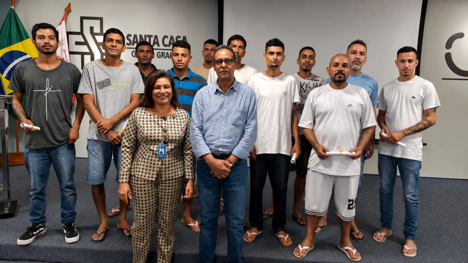 Santa Casa de Campo Grande inicia parceria para promover a ressocialização por meio do trabalho e lança o Projeto São Dimas