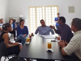 Vice-governadora eleita visita Conselho da Comunidade da Capital